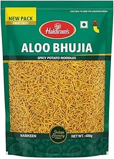Haldiram's Namkeen - Aloo Bhujia, 400/420 G (may vary)