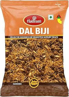 Haldiram's Shahi Dal Biji Mixture | Namkeen | Authentic Taste of Indian Flavour | Spicy & Savoury in Flavour | Vegetarian | No Artificial Colours | Evening Snacks | 400g