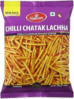 Haldiram's Delhi Chilli Chatak Lachha, 200 Gram