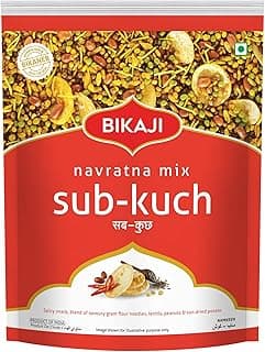- "Bikaji Sub-Kuch Navratna Mix 1kg - Authentic Indian Tea Snack | Perfect for Snacking Pleasure | Favorite Snack with No Preservatives | Crunchy Mixture of Flavors - Taste the Rich Heritage of Indian Snacks!"