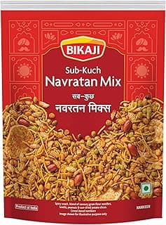 Bikaji Sub Kuch Navratan Mixture | 400g Pack | Farsan | Chivda | Authentic Indian Namkeen | Made in Bikaner | Traditional recipe | Mix of Namkeen, Peanuts & Potato Sticks | Best Indian Tea Snack